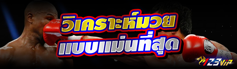 วิเคราะห์มวยแบบแม่นที่สุด