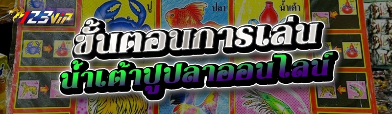 ขั้นตอนการเล่นน้ำเต้าปูปลาออนไลน์