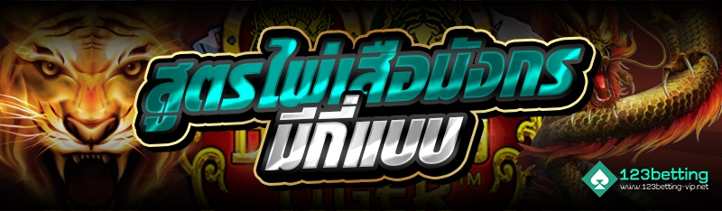 สูตรไพ่เสือมังกรมีกี่แบบ